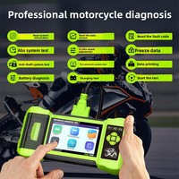 Herramienta de Diagnóstico para Motocicletas JDiag M300, Ajuste de Velocidad en Reposo CO, Lectura de Flujo de Datos en Tiempo Real, Análisis de Batería