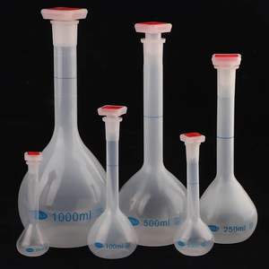 Frasco Erlenmeyer de 500 ml, Cuello Largo, Graduado Volumétricamente, Botella de Plástico de Poliestireno para Suministros de Laboratorio, Suministros de Laboratorio Xz, 2 Años - Product Image 3