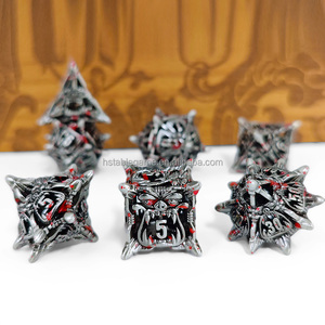 Nuevo estilo hueco Boca Grande monstruo poliédrico D & D Material de Metal juego de <span class=keywords><strong>dados</strong></span> <span class=keywords><strong>para</strong></span> mazmorras y dragones MTG DND juegos de mesa de <span class=keywords><strong>dados</strong></span> - Product Image 5