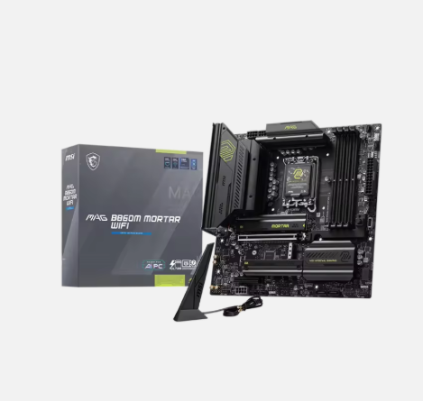 Wholesale MAG B860M MORTAR WIFI M-ATX Motherboard DDR5 256GB RAM DP 5G LAN WIFI7 PCI-E 5.0 M.2 BT 5.4 LGA1851 Desktop