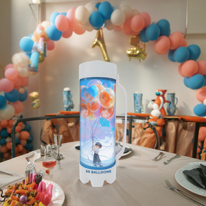 Bouteille de Hélium 2.2L 3.3L 7L 13L 22L pour Gonflage de Ballons de Mariage et de Fête de Noël – Cylindre de Hélium pour 30, 50 ou 75 Ballons - Product Image 4
