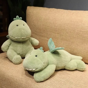 Juguetes de peluche de dinosaurio <span class=keywords><strong>volador</strong></span> T-Rex Stegosaurus Apatosaurus Pterosaur Tyrannosaurus Triceratops muñeco de peluche suave almohada - Product Image 1