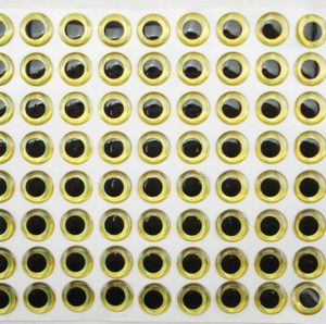 3D Bâton De Pêche Ovale Élève Leurre Yeux pour Faire Des Appâts et Mouche Lumineux Époxy Poisson Yeux Résine | Oeil - Product Image 4