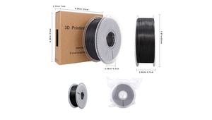 3D Printer FDM Plastic <b>PLA</b> <b>Filament</b> 1kg BLACK Diameter 1.75 Direct Factory Manufacture - Product Image 4