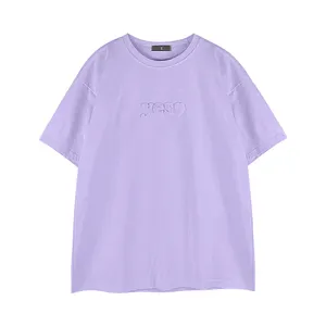 100% コットンTシャツピマコットンTシャツブラックTシャツ無地女性用