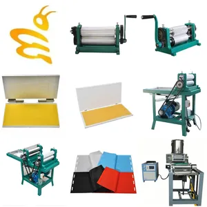 Bijenteelt Handmatige Molen Honingraat Maken Embosser Embossing Honing Kam Bijenwas Bijenwas Foundation Sheet Persmachine - Product Image 6