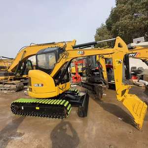 Mini-excavatrice d'occasion en bon état pour 305.5E, 5 tonnes, modèle 2025, avec moteur, pompe et moteur électrique, capacité de la benne de 0,22 m³, puissance de 34,1 kW - Product Image 3