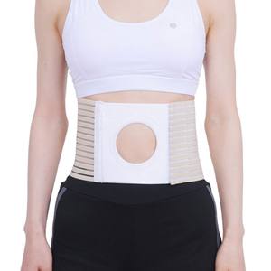 Sabuk penopang perut elastis, sabuk pendukung Ostomy medis dengan lubang 3.15 "untuk pasien kolostomi - Product Image 2