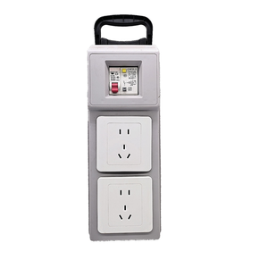 1 Way Total Control Gray Waterproof Distribution Box with DZ47LE RCD 10A for Home Outdoor Use,Portable <b>socket</b> box - Product Image 5
