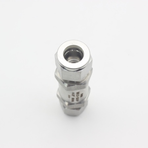 Accesorio de tubo tipo SS Swagelok, Tubo de unión de férula doble, accesorios de tubo CPI, instrumento de gas líquido, válvula de retención SS316L - Product Image 4