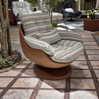 Chaise longue en fer nordique, balcon, dossier inclinable, fauteuil de détente, canapé paresseux, fauteuil de salon, meubles de maison