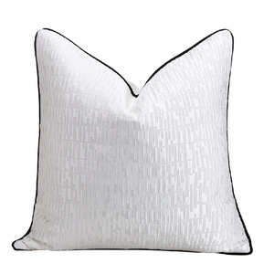 Modern Minimalist Light Luxury Geometric <strong>Pattern</strong> Sofa <strong>Cushion</strong> for Living Room Hotel Villa-Wholesale <strong>Cushion</strong> Cover Pillowcase - Product Image 5