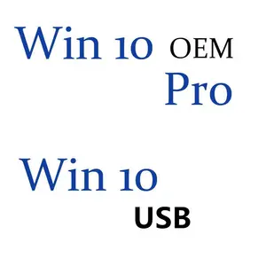 Asli Win 10 Pro OEM USB paket penuh Win 10 profesional DVD Win 10 DVD pengiriman cepat