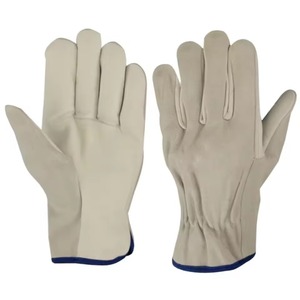 Guantes de trabajo de algodón para hombre TOPSA59, precio de fábrica, color sólido - Product Image 3
