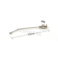 Aiguille d'alimentation pour animaux de taille multiple pour oiseau perroquet budge canari pinson mangeoire pour petits oiseaux