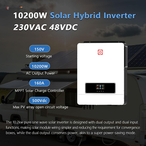 10KW 12KW ba giai đoạn lai năng lượng mặt trời biến tần on/off lưới năng lượng mặt trời biến tần với chức năng song song MPPT điều khiển - Product Image 2