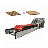 Machine automatique de laminage de carton ondulé pour la fabrication de cartons en carton ondulé