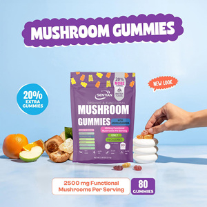 OEM Venta caliente Hongo Ashwagandha Gummies Cerebro Melena de León Extracto de Hongo Gummies - Product Image 4