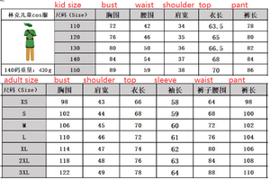 Disfraz de <span class=keywords><strong>Cosplay</strong></span> Skyward Sword <span class=keywords><strong>Link</strong></span> para niños, uniforme verde, pantalones, sombrero, guantes y capa con el mejor traje perfecto de Halloween - Product Image 6