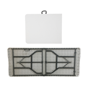 <span class=keywords><strong>Table</strong></span> pliante en plastique HDPE blanc pour repas, empilable, pour <span class=keywords><strong>jardin</strong></span> extérieur, prix de gros en <span class=keywords><strong>promotion</strong></span> pour les fêtes - Product Image 5