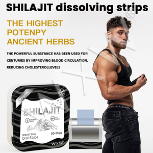 Best Selling <b>Natural</b> Herb <b>Shilajit</b> Extract Strips <b>Natural</b> Support Energy Stamina Immunity Premium Supplement <b>Shilajit</b> Oral Films - Product Image 2