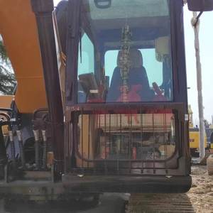 Excavatrice sur chenilles SANY 215 SY215C, moteur Mitsubishi, climatisation, machine d'occasion, prix bas, bonne qualité, haute performance - Product Image 6