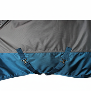 พรมม้า1200D สำหรับขี่ม้าฤดูหนาวแบบกันน้ำได้ผ้าห่มถักคอแบบถอดได้50กรัมทำจากไฟเบอร์ออกแบบได้ตามต้องการ - Product Image 1