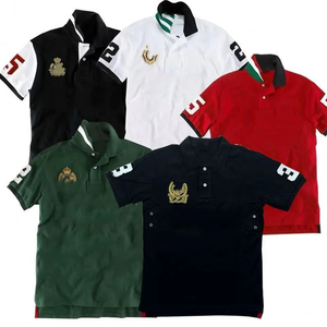 <span class=keywords><strong>Polo</strong></span> à manches courtes brodé pour hommes Tokyo Rome Dubaï Los Angeles Chicago New York City <span class=keywords><strong>Polo</strong></span> en coton pour hommes - Product Image 2