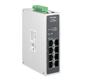 TP-LINK TL-IS500-8T Switch Ethernet Industrial Gestionado de Capa 3, 8 Puertos 10G SFP+ ERPS Ring, -40°C~60°C, Montaje en Carril DIN - Product Image 2