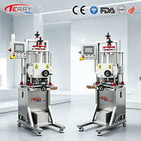 Machine de serrage de bouteilles haute vitesse CE GMP, machine de capsulage servo à tête unique pour bouchons à vis, pompes, pulvérisateurs et déclencheurs pour produits chimiques quotidiens