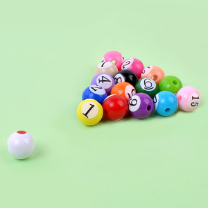 100 шт./упаковка, акриловые цветные бусины для мобильного телефона - Product Image 2