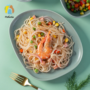 Nouilles <span class=keywords><strong>de</strong></span> konjac Halal sans gluten <span class=keywords><strong>Riz</strong></span> Shirataki sec à faible teneur en glucides Alternative saine Alimentation Pâtes <span class=keywords><strong>de</strong></span> konjac séchées disponibles Boîte en vrac - Product Image 3