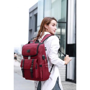 Free sample <b>University</b> Students' Large Capacity Travel Business Sturdy Waterproof Laptop USB Charging <b>Backpack</b> - Product Image 5