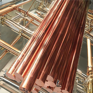 Batang Tembaga Paduan Persegi dan Bulat T2 C11600 C12000 C12200 Kemurnian 99,9% Cu Diameter 500mm dengan Layanan Pengeboran - Product Image 2