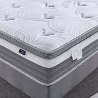 Matelas à ressorts ensachés en mousse à mémoire de forme Eurolux roulé Matelas lit super king queen taille unique Ult