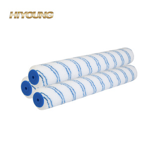 Rodillos de Pintura Acrílica Estilo Europeo con Franja Azul para <span class=keywords><strong>Pintar</strong></span> Paredes de Forma Uniforme, Rodillos de Pintura Fáciles de Usar para Bricolaje, Precio de Fábrica - Product Image 4