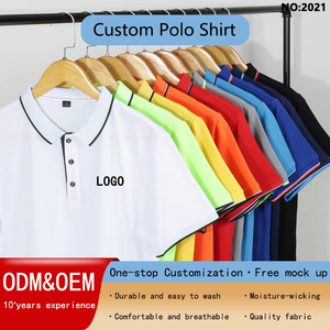 Chemises <span class=keywords><strong>polo</strong></span>, t-shirts, publicités brodées, logos imprimés DIY, vêtements de travail personnalisés, manches courtes, séchage rapide - Product Image 1