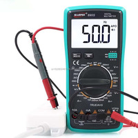 Multimeter Digital WinAPEX 890S 2000 Counts DCV 1000V DCA 10A Resistansi 200MΩ Kapasitansi 30mF Pengukuran True RMS