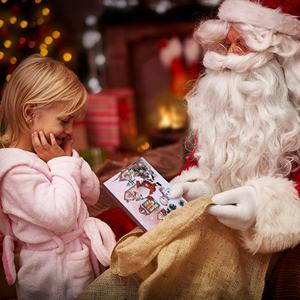 Cajas de Regalo de Joyería Personalizadas en Oferta 2023, Cajas de Regalo de Navidad, Pulseras con Dijes Navideños, Cajas de Calendario de Adviento para Navidad - Product Image 6