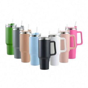 Modern Insulated <b>Coffee</b> Cup to Keep Warm or Cold Car <b>Bottle</b> Stainless Steel Thermos Mug Cup with Lid and Straw - Product Image 1