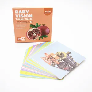 Baby Sensory Black White High Contrast Paper Toys Early Education Learning Activity Visual Stimulation Baby Flash Cards