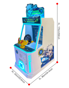 <span class=keywords><strong>MAKER</strong></span> Kids Shoot Ball Game Hit Monsters Get Capsule Toy Metal Coin Operated Arcade the Ball Adventure Kids Shooting Game Machine - Product Image 6