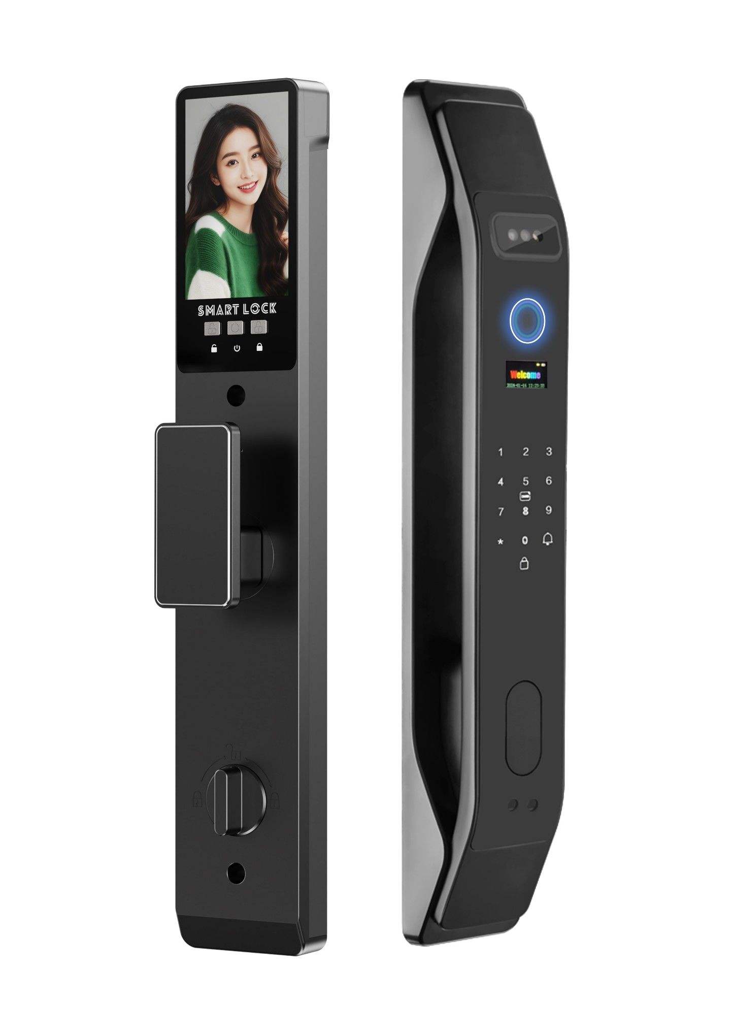 Tuya+reconnaissance faciale 3d+9 langues