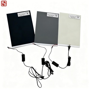 Pellicola in Vetro Intelligente PDLC Autoadesiva di Alta Qualità Pellicola Privacy Moderna per Bagno e Camera da Letto, Cambio Rapido, Durevole e Decorativa - Product Image 1