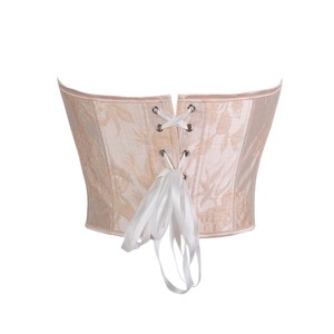 <span class=keywords><strong>Corsetto</strong></span> Modellante Senza Spalline con Motivo a Palazzo, Top Modellante per Donna in Poliestere Leggero e Sottile, per Forniture all'Ingrosso - Product Image 3