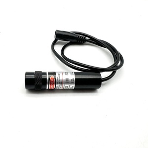 Generador de Línea Láser Roja de Grado Industrial de 650nm y 5mw con Fuente de Alimentación, Módulo de Diodo Ajustable y Enfocable - Product Image 2