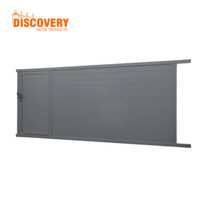 <span class=keywords><strong>Portail</strong></span> <span class=keywords><strong>coulissant</strong></span> en aluminium pour extérieur, sur mesure, largeur 3m, 4m, <span class=keywords><strong>5m</strong></span>, résistant aux intempéries, pour allée et clôture - Product Image 6