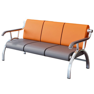 Silla de Espera Tsuneyuki de 3 Plazas con Reposabrazos para Uso en Hospitales y Escuelas - Product Image 5