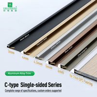 Bordures de carrelage métalliques en forme de L/carrées, personnalisées, de haute qualité, durables, imperméables, pour sols/murs, installation facile, W19.5xH4.5mm
