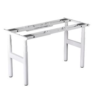 Mesa de Conferencia Eléctrica Moderna de Acero de Lujo GQK, Escritorio de Pie con Cuatro Patas y Altura Ajustable, para Oficina en Casa o Comedor - Product Image 1